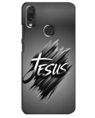 Чехол для Samsung Galaxy M01s с картинкой «Надпись Jesus Graffiti»