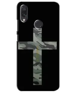 Чехол для Samsung Galaxy M01s с картинкой «Милитари Крест»