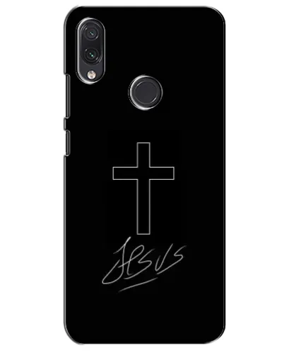 Чехол для Samsung Galaxy M01s с картинкой «Графический крест Jesus» Чехол для Samsung Galaxy M01s с картинкой «Графический крест Jesus»