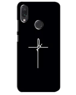 Чехол для Samsung Galaxy M01s с картинкой «Тонкий крест»