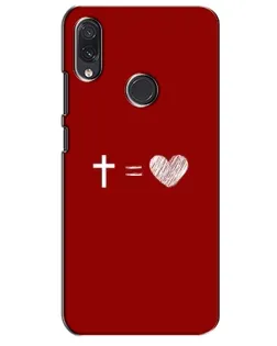 Чехол для Samsung Galaxy M01s с картинкой «Уравнение любви»