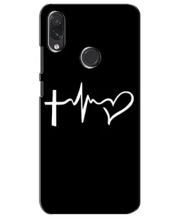 Чехол для Samsung Galaxy M01s с картинкой «Пульс веры»