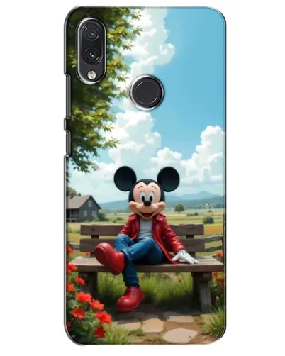 Чехол для Samsung Galaxy M01s с картинкой «Микки на скамейке» Чехол для Samsung Galaxy M01s с картинкой «Микки на скамейке»