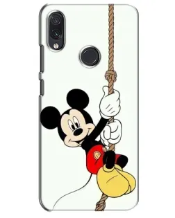Чехол для Samsung Galaxy M01s с картинкой «Mickey на канате»