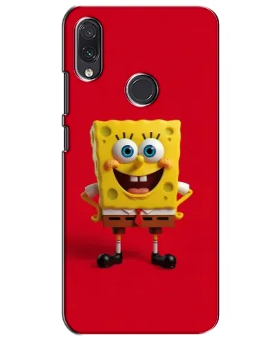 Чехол для Samsung Galaxy M01s с картинкой «Спанч Боб на красном» Чехол для Samsung Galaxy M01s с картинкой «Спанч Боб на красном»