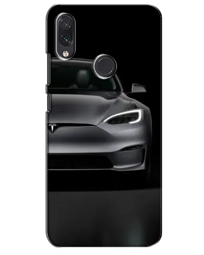 Чехол для Samsung Galaxy M01s с картинкой «Tesla Model S Look»