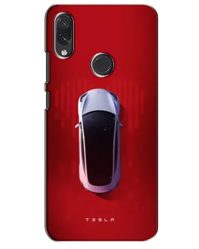 Чехол для Samsung Galaxy M01s с картинкой «Tesla Top View»