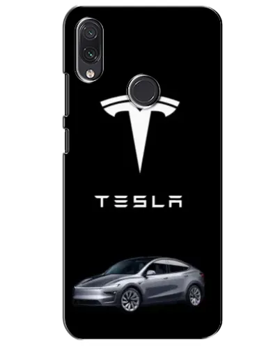 Чехол для Samsung Galaxy M01s с картинкой «Tesla Model Y»