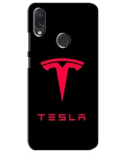Чехол для Samsung Galaxy M01s с картинкой «Tesla Red Logo» Чехол для Samsung Galaxy M01s с картинкой «Tesla Red Logo»