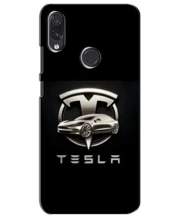 Чехол для Samsung Galaxy M01s с картинкой «Tesla — серебристое авто» Чехол для Samsung Galaxy M01s с картинкой «Tesla — серебристое авто»