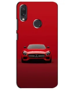 Чехол для Samsung Galaxy M01s с картинкой «Красный Mercedes AMG»