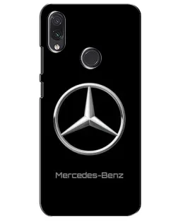 Чехол для Samsung Galaxy M01s с картинкой «Mercedes Silver Logo»