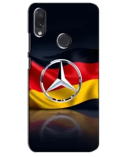 Чехол для Samsung Galaxy M01s с картинкой «Mercedes — флаг Германии»