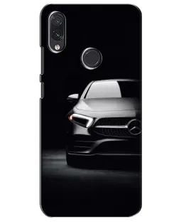 Чехол для Samsung Galaxy M01s с картинкой «Свет фар Mercedes»