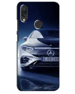 Чехол для Samsung Galaxy M01s с картинкой «Mercedes EQ — будущее»