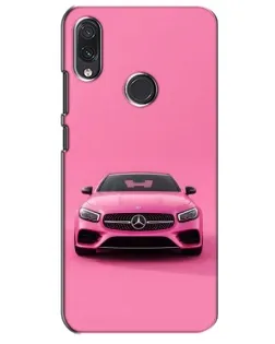 Чехол для Samsung Galaxy M01s с картинкой «Розовый Mercedes AMG»