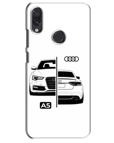 Чехол для Samsung Galaxy M01s с картинкой «Audi — контрастный дизайн»