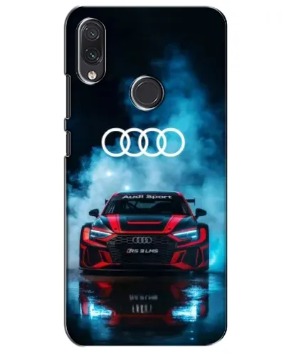 Чехол для Samsung Galaxy M01s с картинкой «Audi Sport — неон»