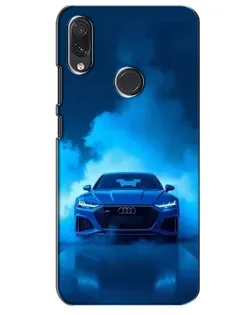 Чехол для Samsung Galaxy M01s с картинкой «Audi — голубая энергия» Чехол для Samsung Galaxy M01s с картинкой «Audi — голубая энергия»