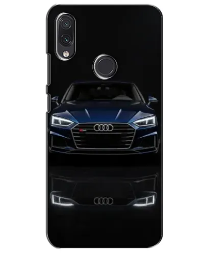 Чехол для Samsung Galaxy M01s с картинкой «Audi — ночное отражение»