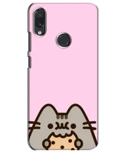 Чехол для Samsung Galaxy M01s с картинкой «Pusheen и печенье»