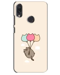 Чехол для Samsung Galaxy M01s с картинкой «Пушин на шариках»