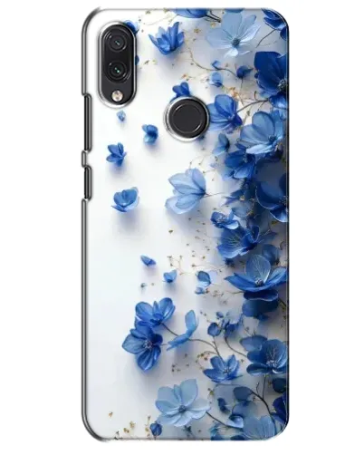 Чехол для Samsung Galaxy M01s с картинкой «Голубой цветочный каскад» Чехол для Samsung Galaxy M01s с картинкой «Голубой цветочный каскад»