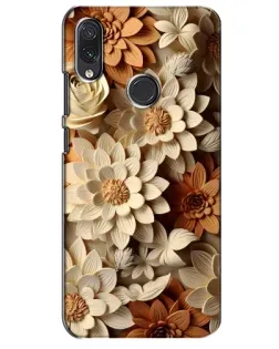 Чехол для Samsung Galaxy M01s с картинкой «Бежевый флористический декор» Чехол для Samsung Galaxy M01s с картинкой «Бежевый флористический декор»