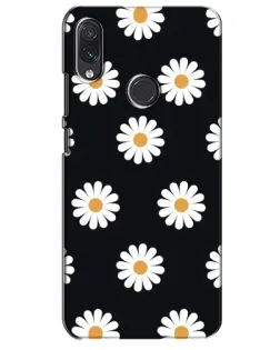 Чехол для Samsung Galaxy M01s с картинкой «Ромашки на черном» Чехол для Samsung Galaxy M01s с картинкой «Ромашки на черном»