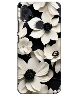 Чехол для Samsung Galaxy M01s с картинкой «Объемные белые цветы» Чехол для Samsung Galaxy M01s с картинкой «Объемные белые цветы»