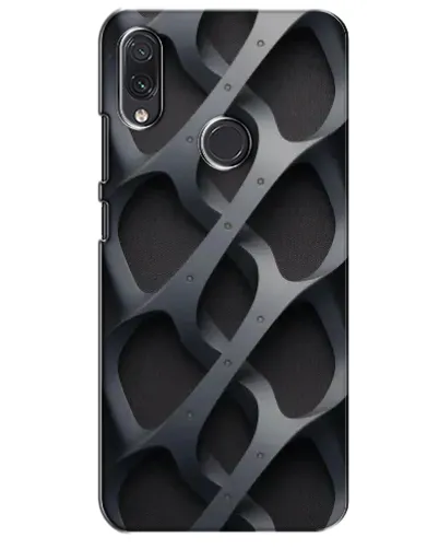 Чехол для Samsung Galaxy M01s с картинкой «Объемное серое плетение»
