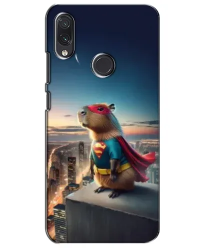 Чехол для Samsung Galaxy M01s с картинкой «Капи-мен супергерой»