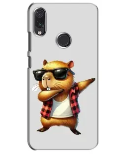 Чехол для Samsung Galaxy M01s с картинкой «Капибара рэпер даб» Чехол для Samsung Galaxy M01s с картинкой «Капибара рэпер даб»