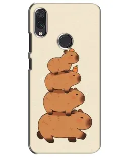 Чехол для Samsung Galaxy M01s с картинкой «Башня из капибар» Чехол для Samsung Galaxy M01s с картинкой «Башня из капибар»