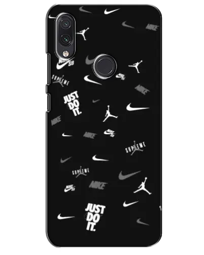 Чехол для Samsung Galaxy M10s с картинкой «Nike Black Pattern» Чехол для Samsung Galaxy M10s с картинкой «Nike Black Pattern»