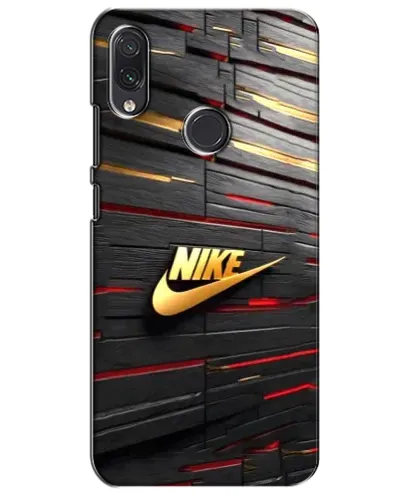 Чехол для Samsung Galaxy M10s с картинкой «Золотой Nike на металле»