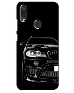 Чохол для Samsung Galaxy M10s з картинкою «Темний силует BMW»