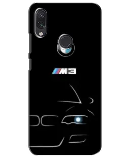 Чохол для Samsung Galaxy M10s з картинкою «Мінімалістичний принт BMW M3»