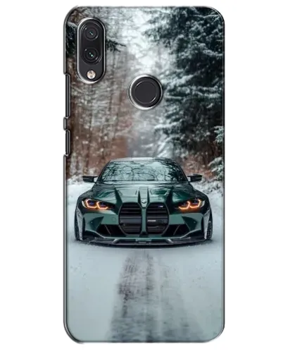 Чохол для Samsung Galaxy M10s з картинкою «BMW у зимовому лісі» Чохол для Samsung Galaxy M10s з картинкою «BMW у зимовому лісі»