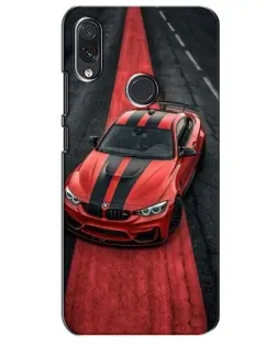 Чохол для Samsung Galaxy M10s з картинкою «BMW на червоній доріжці»