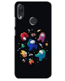 Чехол для Samsung Galaxy M10s с картинкой «Among Us космос» Чехол для Samsung Galaxy M10s с картинкой «Among Us космос»
