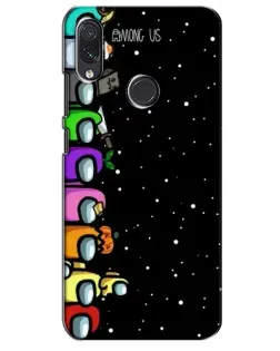 Чехол для Samsung Galaxy M10s с картинкой «Команда Among Us» Чехол для Samsung Galaxy M10s с картинкой «Команда Among Us»