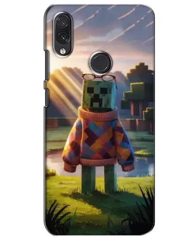 Чехол для Samsung Galaxy M10s с картинкой «Крипер в свитере» Чехол для Samsung Galaxy M10s с картинкой «Крипер в свитере»