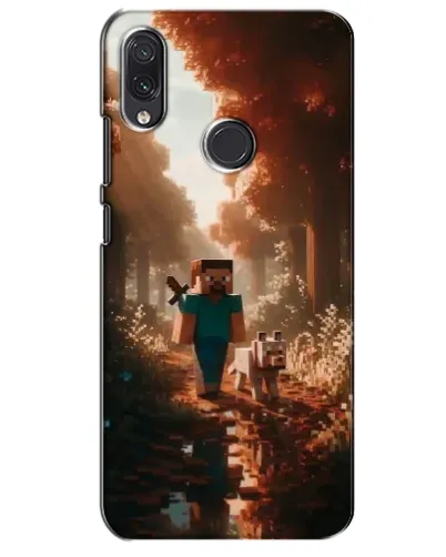 Чехол для Samsung Galaxy M10s с картинкой «Стив в лесу» Чехол для Samsung Galaxy M10s с картинкой «Стив в лесу»