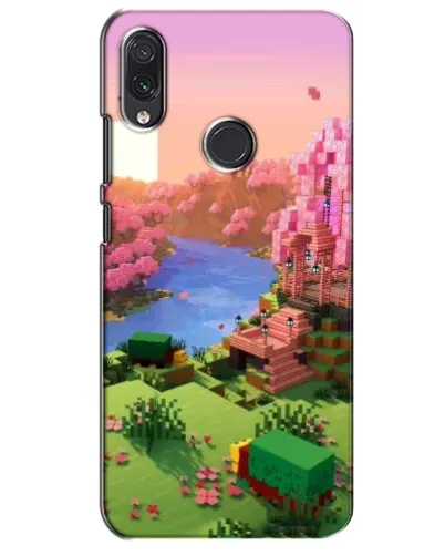 Чехол для Samsung Galaxy M10s с картинкой «Розовое дерево Minecraft» Чехол для Samsung Galaxy M10s с картинкой «Розовое дерево Minecraft»