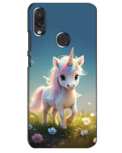 Чехол для Samsung Galaxy M10s с картинкой «Единорог на поляне»