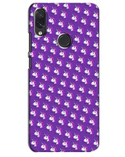 Чехол для Samsung Galaxy M10s с картинкой «Единороги на фиолетовом»