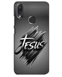 Чехол для Samsung Galaxy M10s с картинкой «Надпись Jesus Graffiti»