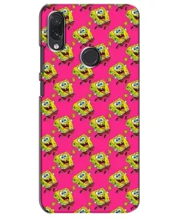 Чехол для Samsung Galaxy M10s с картинкой «Розовый паттерн»