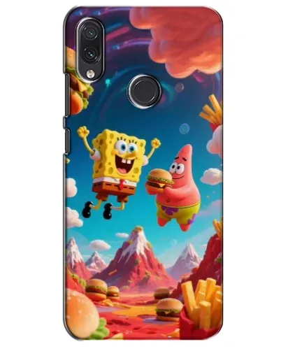 Чехол для Samsung Galaxy M10s с картинкой «Космический фастфуд» Чехол для Samsung Galaxy M10s с картинкой «Космический фастфуд»